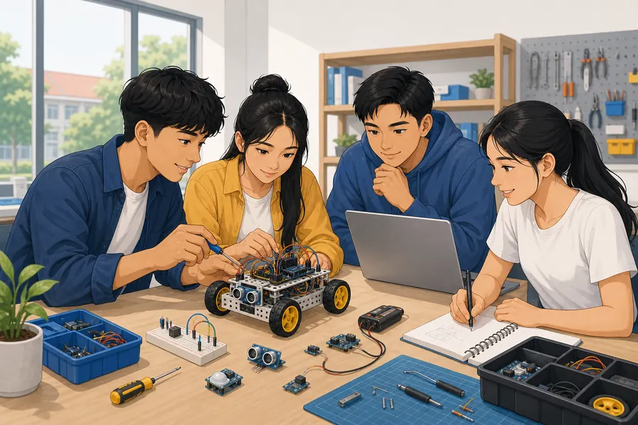 Educational Robot visual